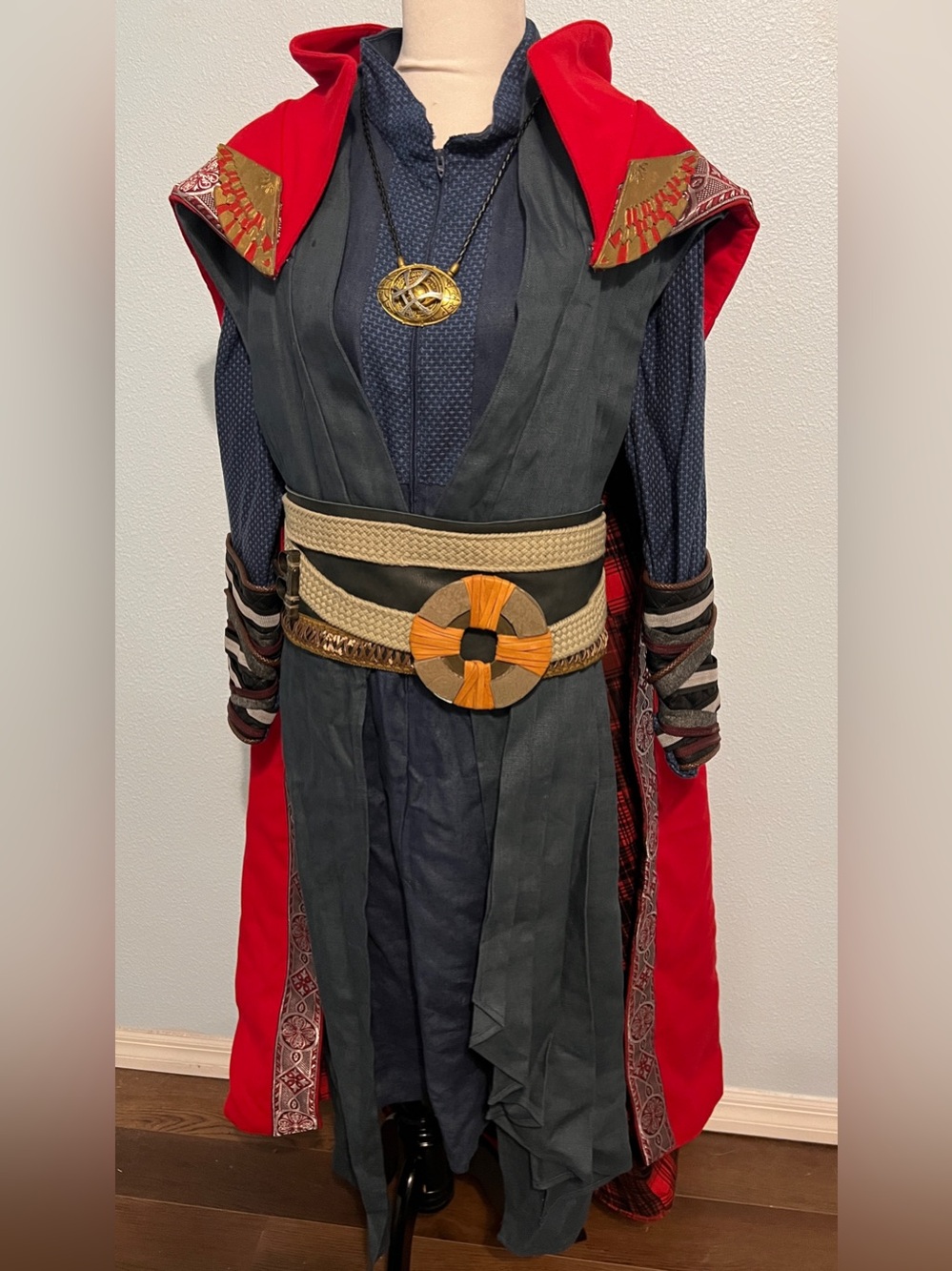 Custom handmade Disney Marvel Dr. Strange costume cosplay men’s size large